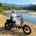 Meet One Tour Lite full suspension electric trike semi-recumbent