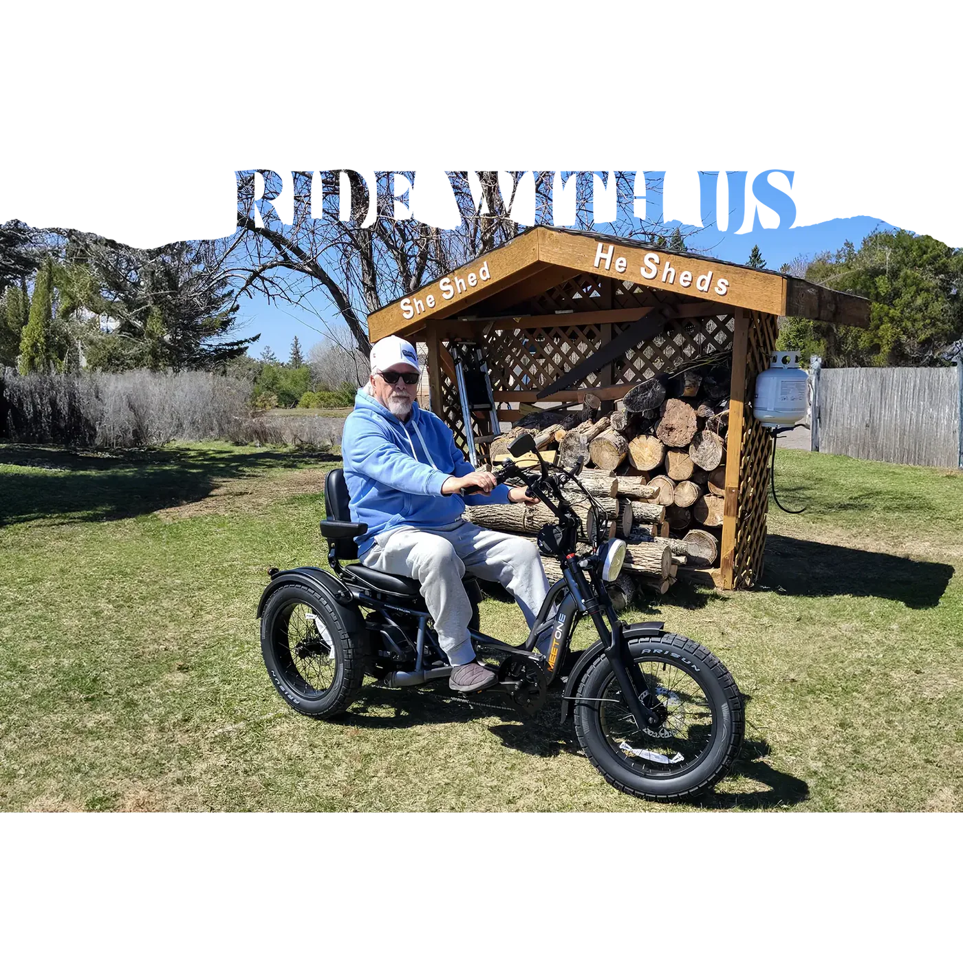 Meet One Tour Lite full suspension electric trike semi-recumbent