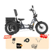 Meet One Tour Lite full suspension electric trike semi-recumbent
