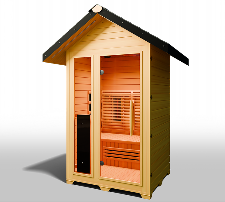Medical Saunas 3D Surround Heat Outdoor Medical Sauna - Nature 5