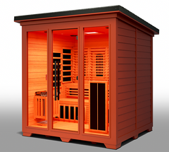 Medical Saunas 3D Surround Heat Outdoor Medical Sauna - Nature 8 Plus
