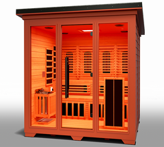 Medical Saunas 3D Surround Heat Outdoor Medical Sauna - Nature 8 Plus