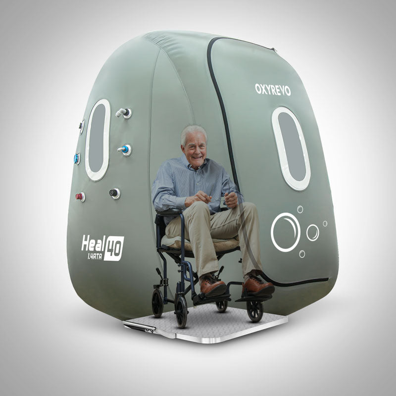 Heal40 Chamber | Soft Hyperbaric | Wheelchair Accessible