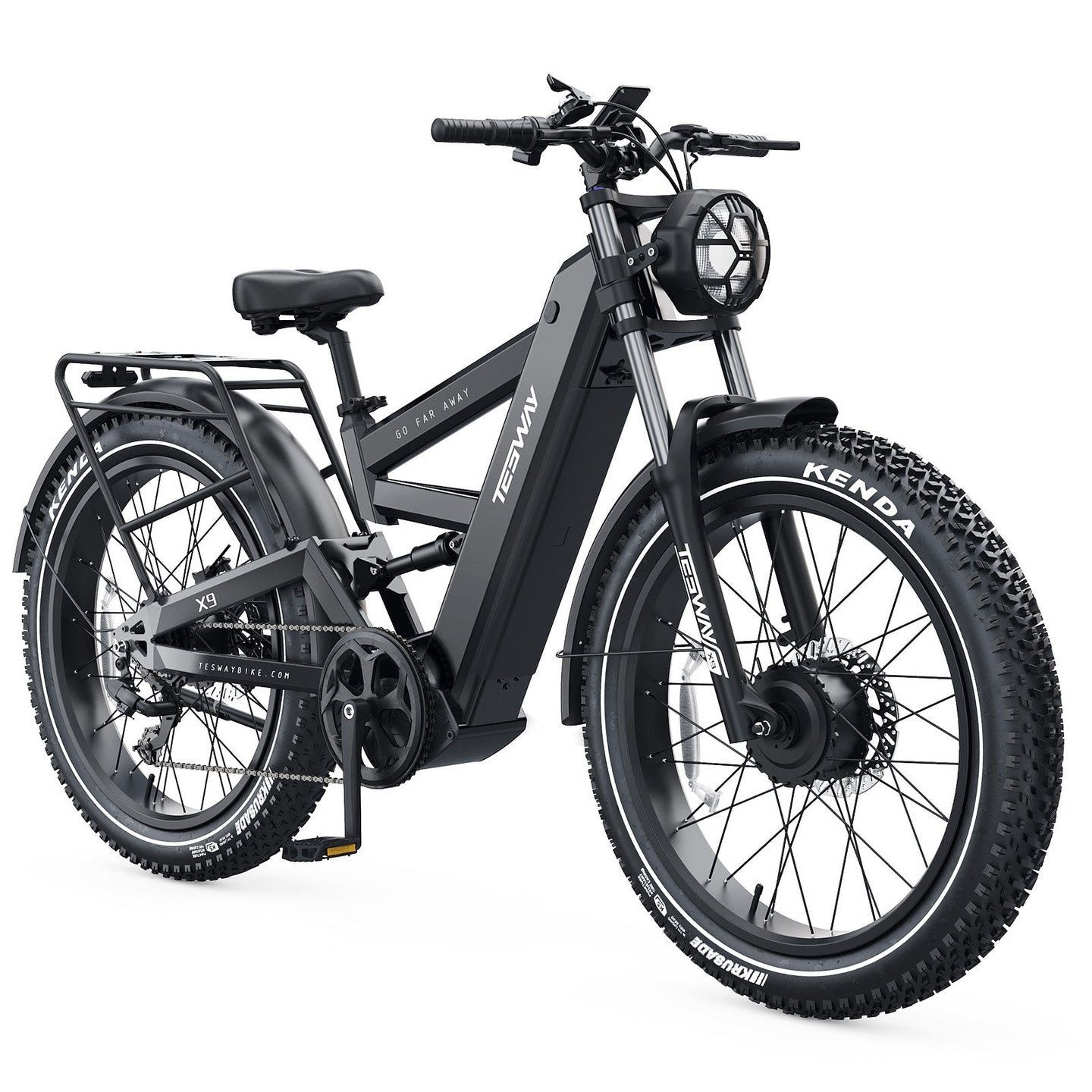 TESWAY X9 Ultra E-MTB – 60V 4000W Dual Motor Samsung Battery