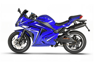 EMMO Zone II GTS Motorcycle-Style Ebike with CarPlay and Removable Battery