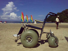 DB Elevating Leg-rest All-Terrain Beach Wheelchair