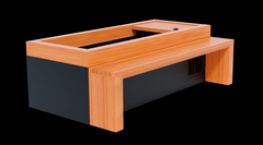 Medical Saunas Frozen 5 Extra Large Cold Plunge with Bar Counter and Step