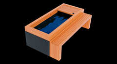 Medical Saunas Frozen 2 Cold Plunge with Bar Counter and Step
