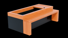 Medical Saunas Frozen 5 Extra Large Cold Plunge with Bar Counter and Step