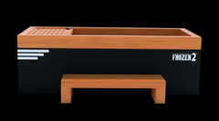 Medical Saunas Frozen 2 Cold Plunge with Bar Counter and Step
