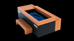 Medical Saunas Frozen 5 Extra Large Cold Plunge with Bar Counter and Step