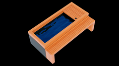 Medical Saunas Frozen 5 Extra Large Cold Plunge with Bar Counter and Step