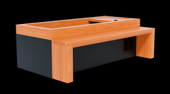 Medical Saunas Frozen 8 Extra Large Cold Plunge with Bar Counter and Step