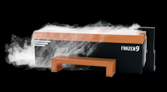 Medical Saunas Frozen 9 Extra Large Cold Plunge with Bar Counter, Steps, Steam Generator