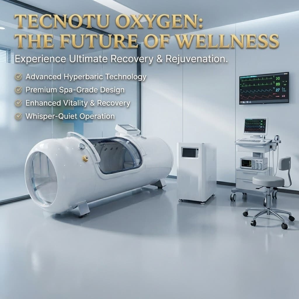 TecnoLay Ultra P 2.0 ATA Hard Shell Lying Hyperbaric Chamber BIBS