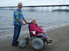 DB Fixed Frame  All-Terrain Beach Wheelchair