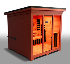 Medical Saunas Largest Triple Heat Sauna - Nature X