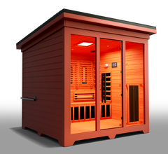 Medical Saunas Largest Triple Heat Sauna - Nature X