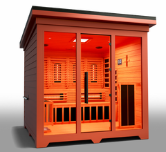 Medical Saunas Largest Triple Heat Sauna - Nature X