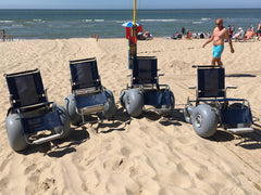 DB Fixed Frame  All-Terrain Beach Wheelchair