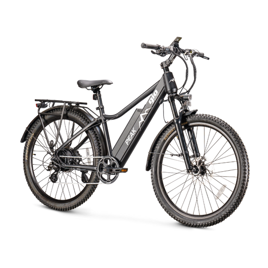 GIO Peak eBike Black 48V 500W Torque Sensor CPSC 1512 Approved