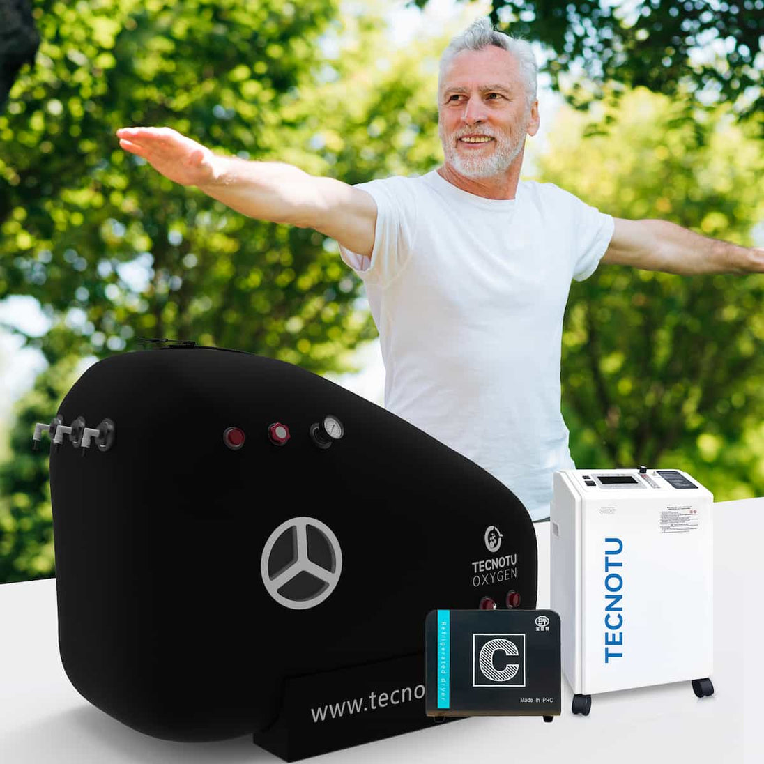TecnoSit Classic 1.5 ATA Portable Sitting Hyperbaric Chamber Home